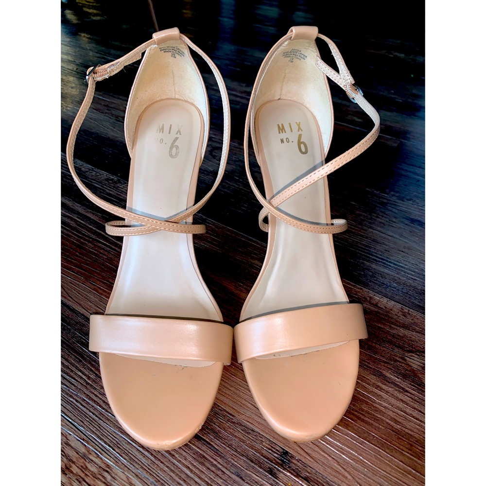 Mix no.6 Womens 11 nude stiletto
